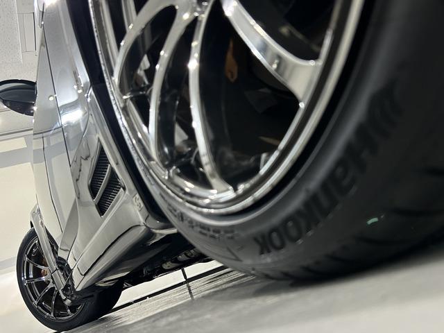 バージョンＳ　ＨＫＳ車高調／柿本改マフラー（センター　リア）／アドバンレーシング１９ＡＷ／チャージスピード（Ｆｒバンパー　サイド）／ウェーバースポーツリアバンパー／リアルスピードリアウイング／スペアキー／ブレンボ(26枚目)