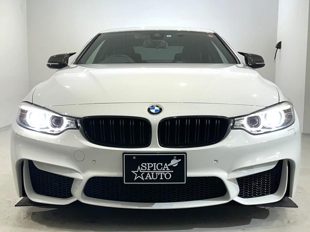 ４シリーズ ４２０ｉクーペ　Ｍスポーツ　☆Ｍ４仕様☆Ｍ４ルック社外エアロ（前後バンパー・ミラー・ブラックキドニーグリル・エアブリーザー）／ＧＳＰマフラー／トランクスポイラー／ＧＳＰ　Ｄ２２　１９ＡＷ／インナードアハンドルべたつき対策済み（35枚目）