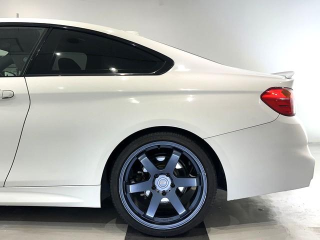 ４シリーズ ４２０ｉクーペ　Ｍスポーツ　☆Ｍ４仕様☆Ｍ４ルック社外エアロ（前後バンパー・ミラー・ブラックキドニーグリル・エアブリーザー）／ＧＳＰマフラー／トランクスポイラー／ＧＳＰ　Ｄ２２　１９ＡＷ／インナードアハンドルべたつき対策済み（49枚目）