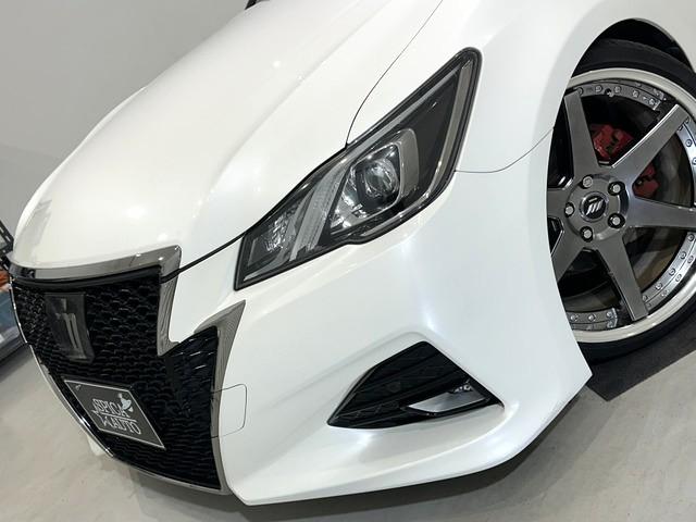 クラウン アスリートＳ－Ｔ　後期型／ターボ車／ＴＥＩＮ車高調／ＷＯＲＫ　ジースト２０ＡＷ／リアスポイラー／リアトランクスポイラー／前後クリアランスソナー／トヨタセーフティーセンス／スペアキー／バックカメラ／フルセグＴＶ（24枚目）