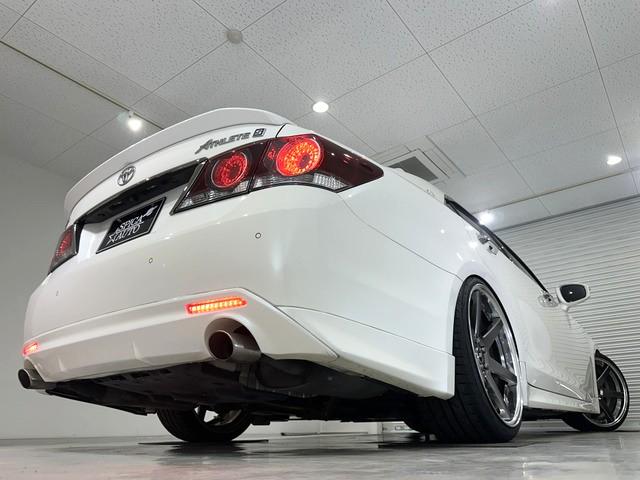 クラウン アスリートＳ－Ｔ　後期型／ターボ車／ＴＥＩＮ車高調／ＷＯＲＫ　ジースト２０ＡＷ／リアスポイラー／リアトランクスポイラー／前後クリアランスソナー／トヨタセーフティーセンス／スペアキー／バックカメラ／フルセグＴＶ（42枚目）