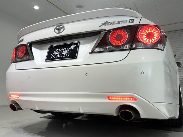 クラウン アスリートＳ－Ｔ　後期型／ターボ車／ＴＥＩＮ車高調／ＷＯＲＫ　ジースト２０ＡＷ／リアスポイラー／リアトランクスポイラー／前後クリアランスソナー／トヨタセーフティーセンス／スペアキー／バックカメラ／フルセグＴＶ（47枚目）