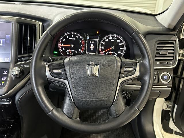 クラウン アスリートＳ－Ｔ　後期型／ターボ車／ＴＥＩＮ車高調／ＷＯＲＫ　ジースト２０ＡＷ／リアスポイラー／リアトランクスポイラー／前後クリアランスソナー／トヨタセーフティーセンス／スペアキー／バックカメラ／フルセグＴＶ（66枚目）