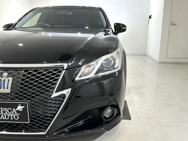 クラウンハイブリッド アスリートＧ　サンルーフ／ブラックレザーシート／車高調／ｌｅｖａｎｎａ　１９ＡＷ／社外アンビエントライト／シートヒーター＆クーラー／コーナーセンサー／追従式クルコン／リアロールサンシェード／イエローフォグランプ（21枚目）