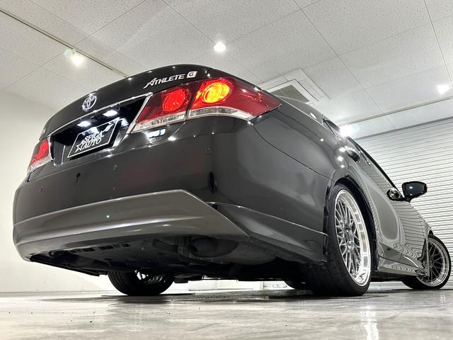 クラウンハイブリッド アスリートＧ　サンルーフ／ブラックレザーシート／車高調／ｌｅｖａｎｎａ　１９ＡＷ／社外アンビエントライト／シートヒーター＆クーラー／コーナーセンサー／追従式クルコン／リアロールサンシェード／イエローフォグランプ（42枚目）