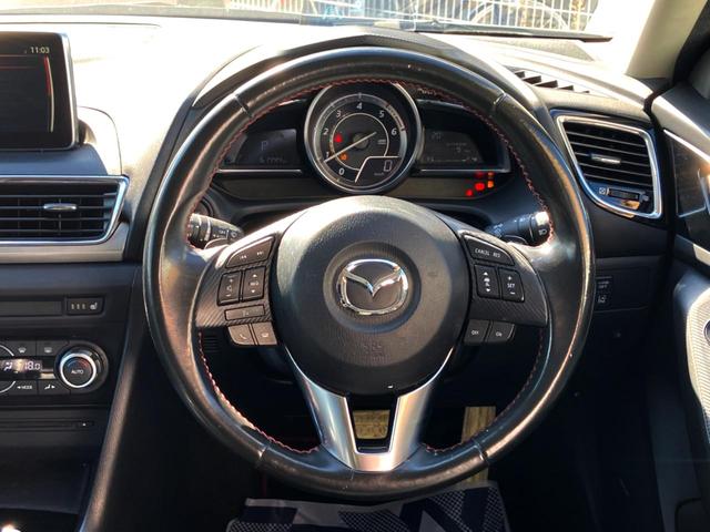 アクセラスポーツ XD 軽油 サンルーフ マツダコネクトナビ バックカメラ 衝突軽減装置 BOSEサウンド シートヒーター レーダークルーズコントロール ETC プッシュスタート 純正アルミ(12枚目)