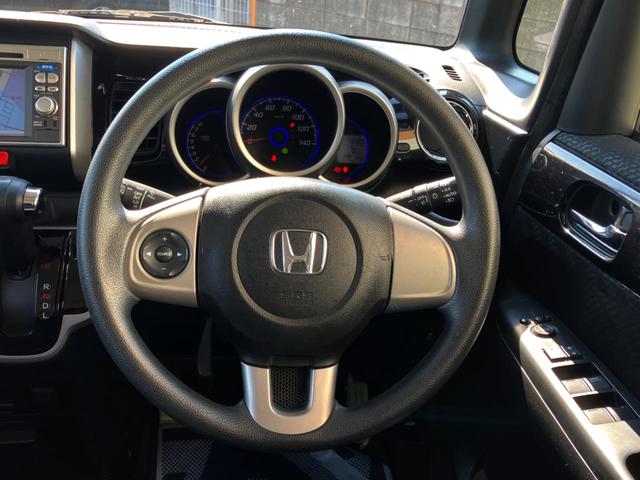 N-BOXカスタム G・Lパッケージ 電動スライドドア 純正SDナビ バックカメラ 禁煙車 HIDヘッド ETC オートエアコン 純正14インチアルミ CD DVD再生 地デジ(12枚目)