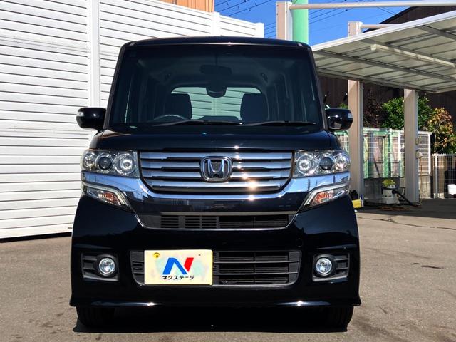 N-BOXカスタム G・Lパッケージ 電動スライドドア 純正SDナビ バックカメラ 禁煙車 HIDヘッド ETC オートエアコン 純正14インチアルミ CD DVD再生 地デジ(15枚目)