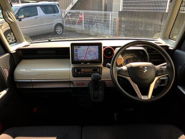 スペーシア ハイブリッドX 両側電動ドア SDナビ バックカメラ 衝突被害軽減システム レーダークルーズ 禁煙車 シートヒーター ドラレコ コーナーセンサー LEDヘッド ETC 車線逸脱警報 オートライト オートエアコン(2枚目)