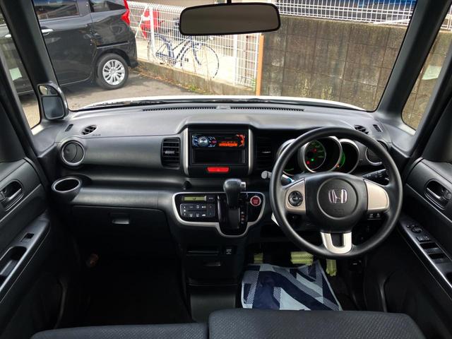 N-BOX G SSパッケージ Carrozzeriaオーディオ 両側電動ドア オートエアコン プッシュスタート 横滑り防止 純正アルミ(2枚目)