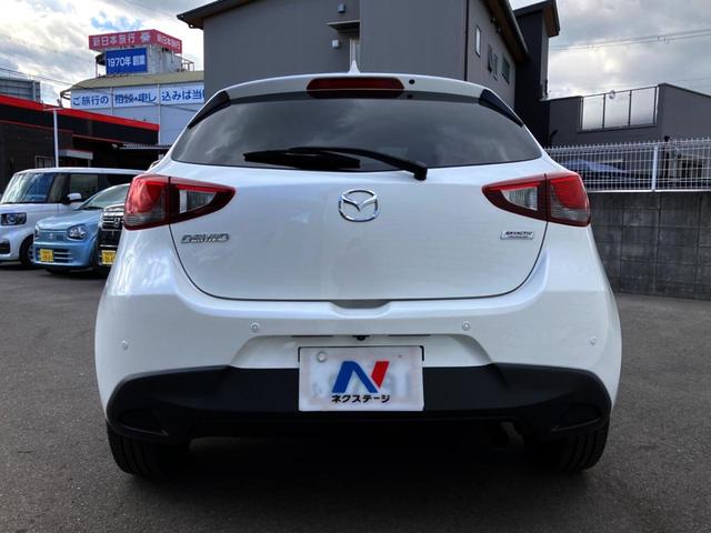 デミオ 15S 全周囲カメラ 禁煙車 ドラレコ コーナーセンサー LEDヘッド ビルトインETC 純正 車線逸脱警報 オートライト オートエアコン Bluetooth CD DVD再生 フルセグ(15枚目)