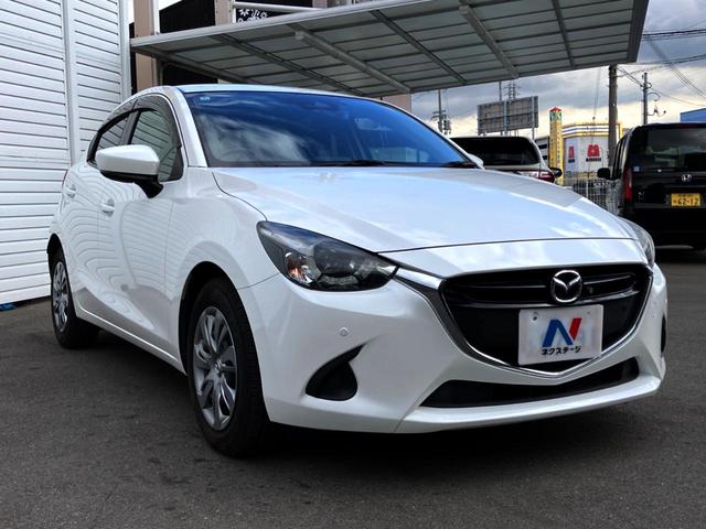 デミオ 15S 全周囲カメラ 禁煙車 ドラレコ コーナーセンサー LEDヘッド ビルトインETC 純正 車線逸脱警報 オートライト オートエアコン Bluetooth CD DVD再生 フルセグ(16枚目)