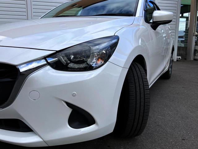 デミオ 15S 全周囲カメラ 禁煙車 ドラレコ コーナーセンサー LEDヘッド ビルトインETC 純正 車線逸脱警報 オートライト オートエアコン Bluetooth CD DVD再生 フルセグ(21枚目)