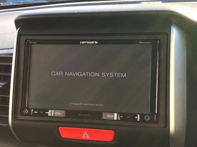 N-BOX G SSパッケージ Carrozzeriaナビ バックカメラ 両側電動ドア シートヒーター ETC プッシュスタート 横滑り防止 HIDヘッドライト(3枚目)
