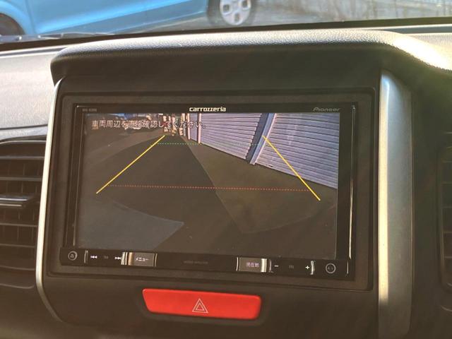 N-BOX G SSパッケージ Carrozzeriaナビ バックカメラ 両側電動ドア シートヒーター ETC プッシュスタート 横滑り防止 HIDヘッドライト(4枚目)