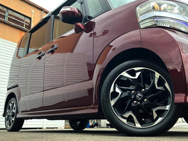 N-BOXカスタム G・Aパッケージ 電動スライドドア バックカメラ ドラレコ HIDヘッド ETC オートライト オートエアコン Bluetooth CD DVD再生 地デジ HIDフォグ(19枚目)