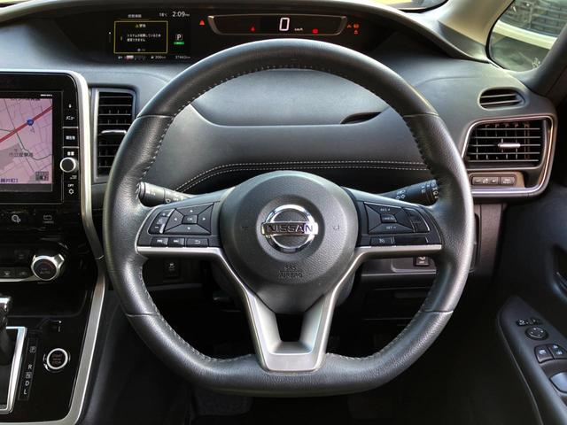 セレナ ハイウェイスター 純正9インチナビ 全周囲カメラ 両側電動ドア 衝突軽減装置 クルーズコントロール ETC プッシュスタート 純正アルミ Bluetooth接続(10枚目)