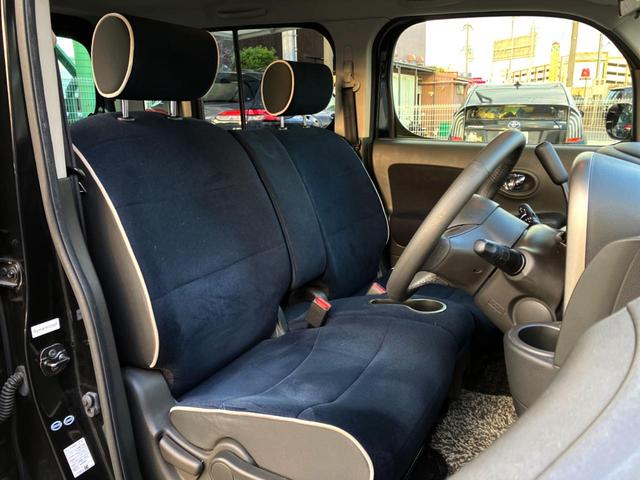キューブ 15X インディゴ+プラズマ Carrozzeriaナビ バックカメラ オートエアコン ETC プッシュスタート フォグランプ(10枚目)