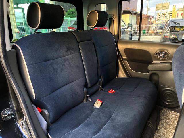 キューブ 15X インディゴ+プラズマ Carrozzeriaナビ バックカメラ オートエアコン ETC プッシュスタート フォグランプ(11枚目)