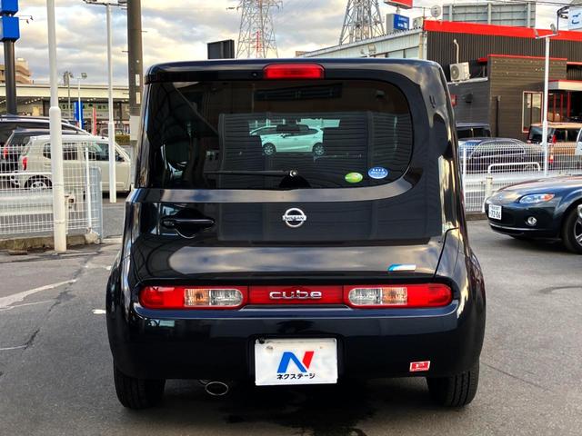 キューブ 15X インディゴ+プラズマ Carrozzeriaナビ バックカメラ オートエアコン ETC プッシュスタート フォグランプ(15枚目)