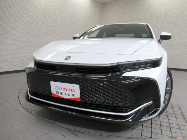 クラウンクロスオーバー Ｇアドバンスド・レザーパッケージ　ＴＳＳ　レザー　フルセグＴＶ　パワーシート　ＬＥＤヘッドライト　クルーズコントロール　Ｂカメラ　ドライブレコーダ　オートエアコン　アルミホイル　ワンオーナー　ＥＴＣ付　横滑り防止装置　４ＷＤ　ＴＶ（7枚目）