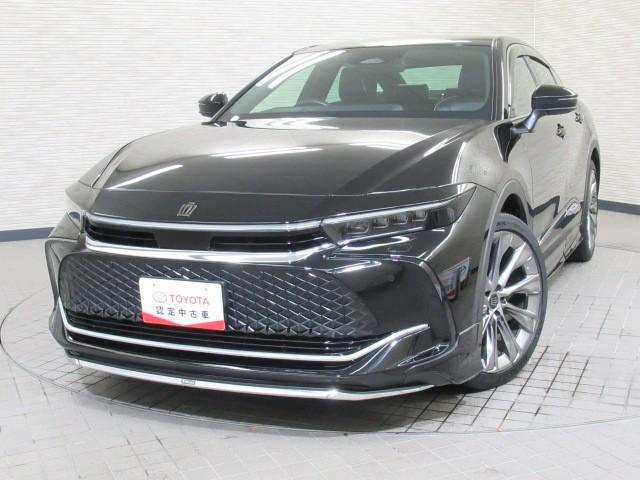 クラウンクロスオーバー Gアドバンスド・レザーパッケージ TSS レザー フルセグTV パワーシート LEDヘッドライト クルーズコントロール Bカメラ エアロ ドライブレコーダ オートエアコン アルミホイル ワンオーナー ETC付 横滑り防止装置 4WD(4枚目)