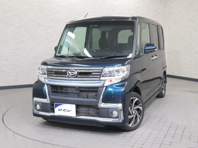 タント カスタムＲＳ　トップエディシ　カスタムＲＳ　トップエディシ　横滑り防止装置　ＬＥＤヘッドライト　純正アルミ　イモビライザー　両側電動スライドドア　スマートキー　ＥＴＣ（3枚目）