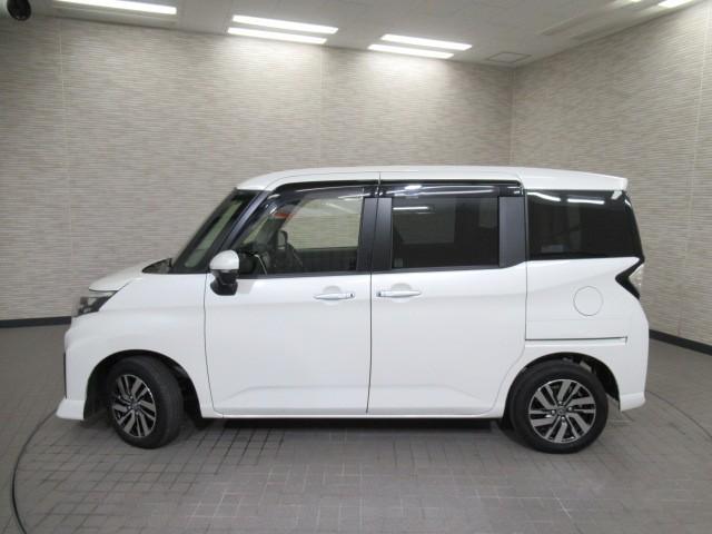 ルーミー カスタムG アイドリング 両側電動SD LEDヘット バックビューモニター 衝突回避ブレーキ 地デジ スマートキー メモリナビ クルーズコントロール DVD ETC 1オーナー オートエアコン アルミホイール(4枚目)