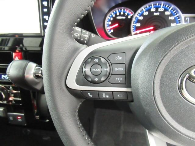 ルーミー カスタムG アイドリング 両側電動SD LEDヘット バックビューモニター 衝突回避ブレーキ 地デジ スマートキー メモリナビ クルーズコントロール DVD ETC 1オーナー オートエアコン アルミホイール(16枚目)