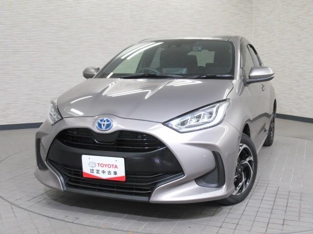 ヤリス ハイブリッドＺ　ＰＣＳ　ＡＷ　Ｂカメラ　ＬＥＤランプ　スマキー　ＥＴＣ付き　ＶＳＣ　パワステ　クルコン　カーテンエアバック　キーフリー　ＡＢＳ　イモビ　エアコン　エアバッグ　デュアルエアバック（4枚目）