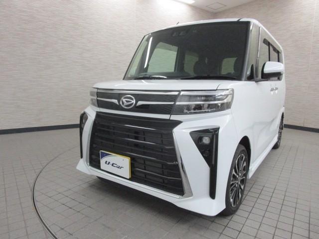 タント カスタムＲＳ　両側パワスライドドア　ＩＳＴＯＰ　地デジフルセグ　ＥＴＣ付き　クルーズコントロール　メモリーナビゲーション　ナビＴＶ　ＡＡＣ　ＬＥＤライト　ＤＶＤ　サイドエアバッグ　キーフリー　セキュリティ　ＰＷ（4枚目）