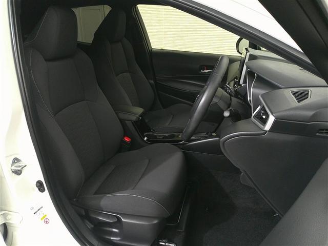 カローラスポーツ ハイブリッドG 衝突軽減 イモビ アルミ 地デジ メモリーナビゲーション サイドエアバッグ クルコン ナビTV LEDヘッドライト ESC ETC オートエアコン パワステ ABS エアバッグ DVD再生 キーフリー(9枚目)