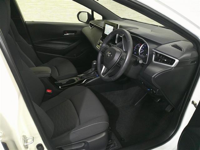 カローラスポーツ ハイブリッドG 衝突軽減 イモビ アルミ 地デジ メモリーナビゲーション サイドエアバッグ クルコン ナビTV LEDヘッドライト ESC ETC オートエアコン パワステ ABS エアバッグ DVD再生 キーフリー(10枚目)