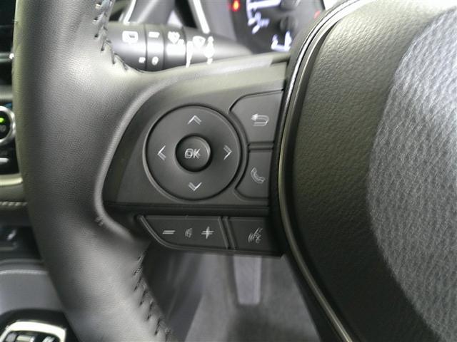 カローラスポーツ ハイブリッドG 衝突軽減 イモビ アルミ 地デジ メモリーナビゲーション サイドエアバッグ クルコン ナビTV LEDヘッドライト ESC ETC オートエアコン パワステ ABS エアバッグ DVD再生 キーフリー(14枚目)