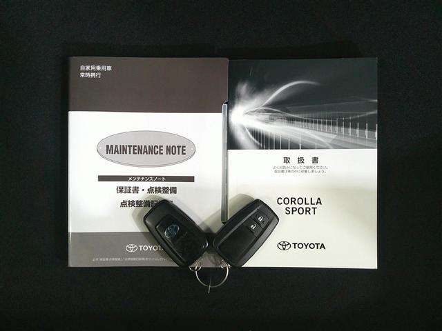 カローラスポーツ ハイブリッドG 衝突軽減 イモビ アルミ 地デジ メモリーナビゲーション サイドエアバッグ クルコン ナビTV LEDヘッドライト ESC ETC オートエアコン パワステ ABS エアバッグ DVD再生 キーフリー(31枚目)