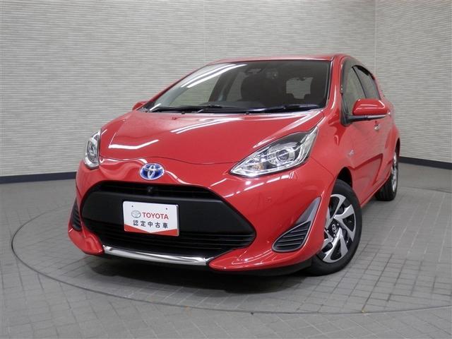 アクア Sスタイルブラック バックモニタ- ナビTV イモビライザー LEDライト スマートキープッシュスタート 1オーナー ETC付き Wエアバッグ キーフリ メモリーナビゲーション 横滑り防止装置付き 1セグ ABS PS(5枚目)