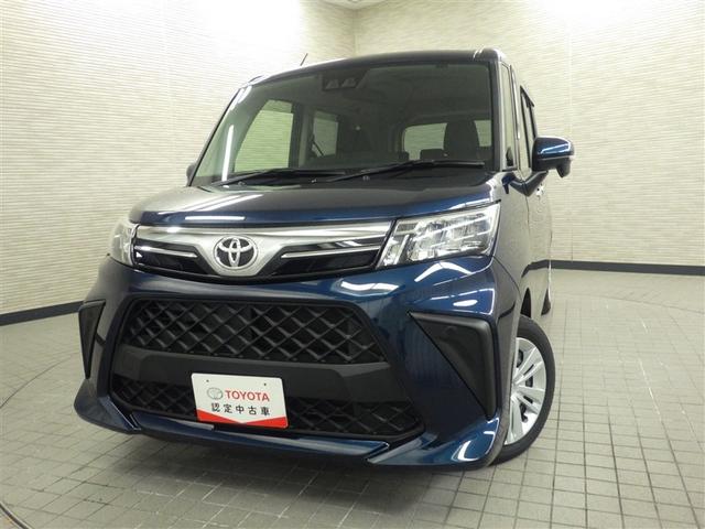 ルーミー Ｇ　追突軽減ブレーキ　パワステ　Ａストップ　ＬＥＤライト　Ｒカメラ　１セグＴＶ　横滑り防止システム　エアバック　セキュリティーアラーム　パワーウィンドウ　運転席助手席エアバック　ナビ＆ＴＶ　ＥＴＣ　ＡＢＳ（5枚目）