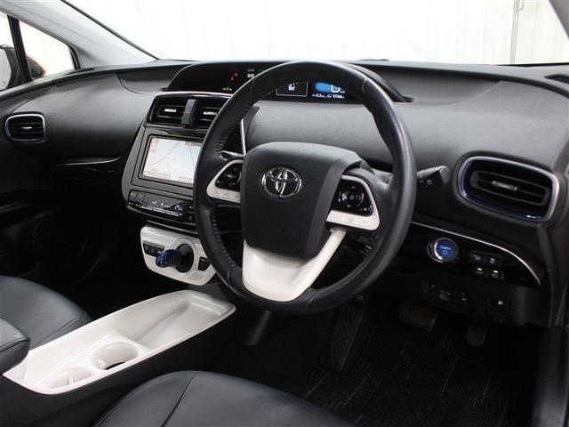 プリウス Aツーリングセレクション SDナビ フルセグ DVD再生 バックカメラ ETC ドラレコ シートヒーター パーキングアシスト LEDヘッドライト BSM ICS TSS-P ワンオーナー(6枚目)