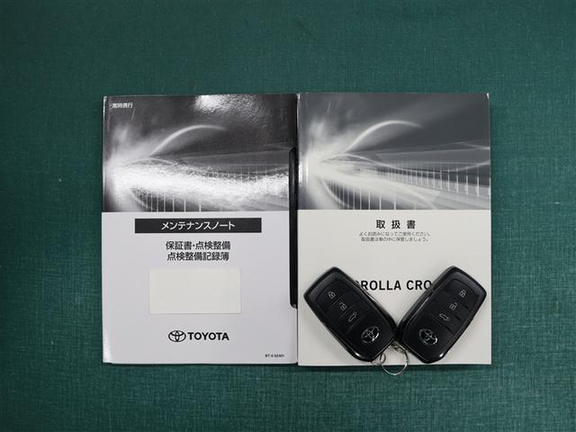 カローラクロス ハイブリッド Z サンルーフ フルセグ メモリーナビ ミュージックプレイヤー接続可 バックカメラ 衝突被害軽減システム ETC LEDヘッドランプ アイドリングストップ(36枚目)