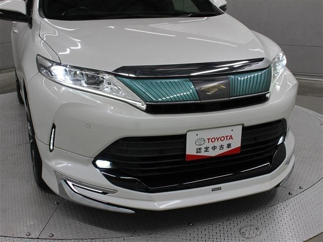 ハリアー プレミアム フルセグ メモリーナビ DVD再生 ミュージックプレイヤー接続可 バックカメラ 衝突被害軽減システム ETC ドラレコ LEDヘッドランプ ワンオーナー フルエアロ アイドリングストップ(15枚目)