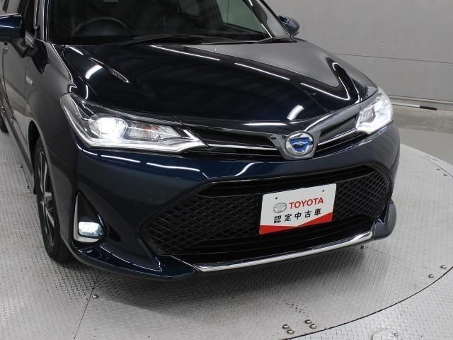 カローラフィールダー ハイブリッドＧ　ダブルバイビー　ＳＤナビ　ワンセグ　バックカメラ　ＥＴＣ　クルーズコントロール　ＬＥＤヘッドライト　ＰＫＳＢ　ＴＳＳ　ワンオーナー（8枚目）