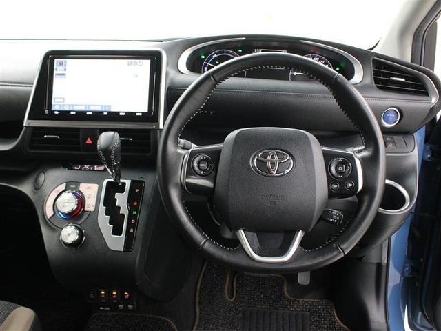 シエンタ ハイブリッドG グランパー フルセグ メモリーナビ DVD再生 バックカメラ 衝突被害軽減システム ETC ドラレコ 両側電動スライド LEDヘッドランプ 乗車定員7人 3列シート アイドリングストップ(5枚目)