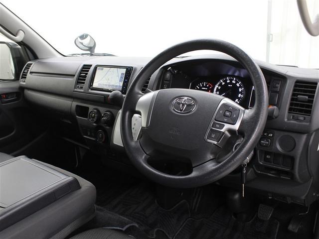 ハイエースバン WEL DXクルマイスBタイフ 福祉車両 ワンセグ メモリーナビ ミュージックプレイヤー接続可 バックカメラ 衝突被害軽減システム ドラレコ 乗車定員10人(6枚目)