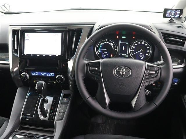 アルファードハイブリッド Ｓ　４ＷＤ　フルセグ　メモリーナビ　ＤＶＤ再生　ミュージックプレイヤー接続可　後席モニター　バックカメラ　衝突被害軽減システム　ＥＴＣ　ドラレコ　両側電動スライド　ＬＥＤヘッドランプ　乗車定員７人（5枚目）