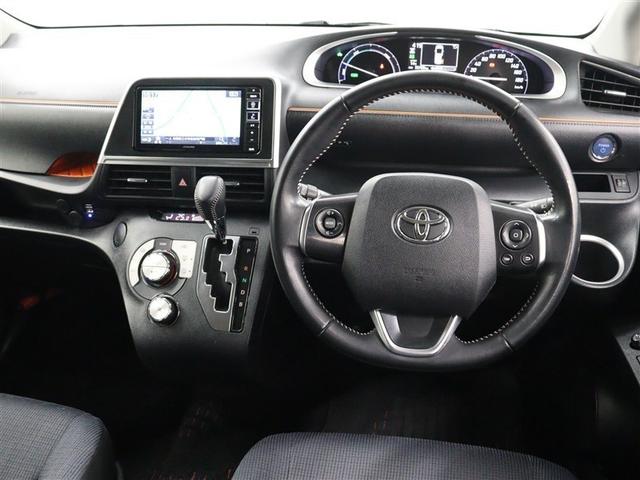 シエンタ ハイブリッドＧ　フルセグ　メモリーナビ　ＤＶＤ再生　バックカメラ　ＥＴＣ　両側電動スライド　ウオークスルー　乗車定員７人　３列シート　ワンオーナー　アイドリングストップ（5枚目）