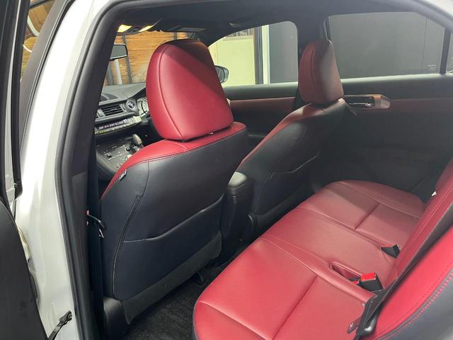 ＣＴ ＣＴ２００ｈ　Ｆスポーツ　純正ナビ／ＴＶ／純正ＡＷ／赤革内装／ＥＴＣ／バックカメラ／クルーズコントロール（36枚目）