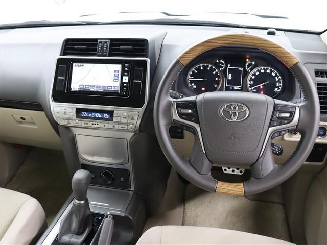 ランドクルーザープラド ＴＸ　サンルーフ　４ＷＤ　フルセグ　メモリーナビ　ＤＶＤ再生　バックカメラ　衝突被害軽減システム　ＥＴＣ　ＬＥＤヘッドランプ　乗車定員７人　３列シート（5枚目）
