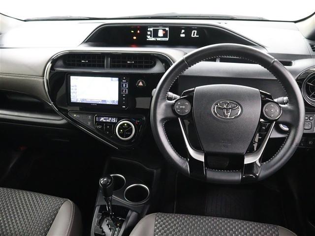 アクア クロスオーバー グラム フルセグ メモリーナビ DVD再生 バックカメラ 衝突被害軽減システム ETC ドラレコ ワンオーナー アイドリングストップ(5枚目)