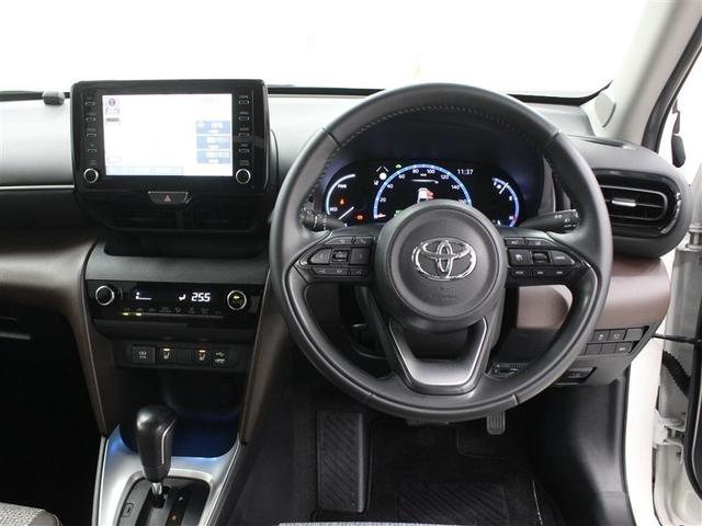 ヤリスクロス ハイブリッドＺ　フルセグ　メモリーナビ　ミュージックプレイヤー接続可　バックカメラ　衝突被害軽減システム　ＥＴＣ　ＬＥＤヘッドランプ　ワンオーナー　アイドリングストップ（5枚目）