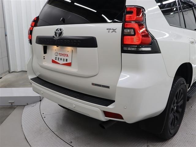 ランドクルーザープラド ＴＸ　Ｌパッケージ　マットブラックエディション　革シート　サンルーフ　４ＷＤ　メモリーナビ　ミュージックプレイヤー接続可　バックカメラ　衝突被害軽減システム　ＥＴＣ　ＬＥＤヘッドランプ（18枚目）